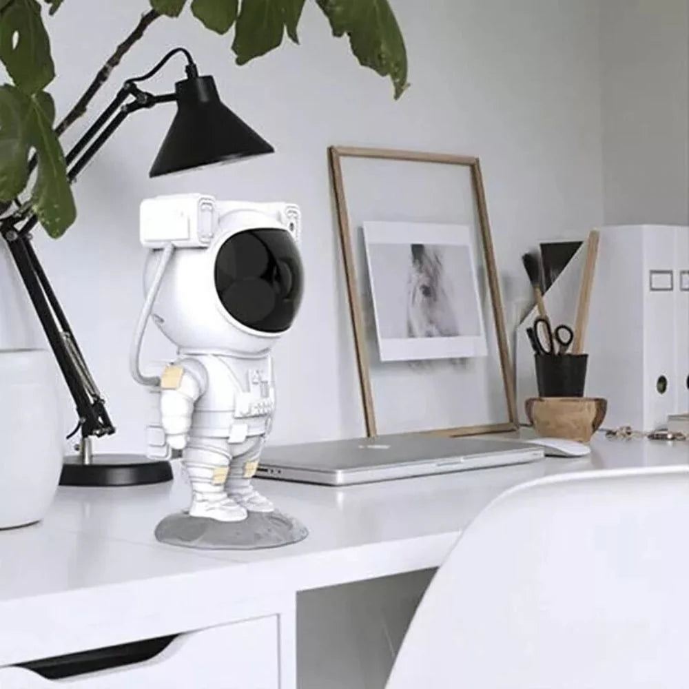 LED Astronaut Night Light Projector USB Starry Bedside Table Lamps Ausie Sales