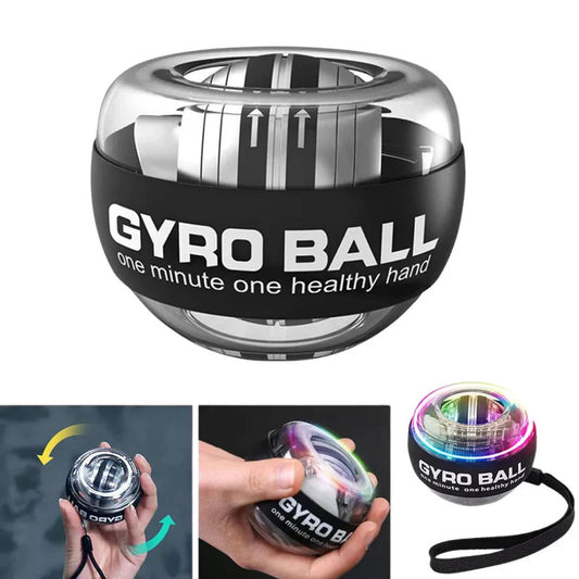 LED Wrist Ball Trainer Gyroscope Bal Relax Muscle Power Gyro Arm Hand Exerciser Ausie Sales