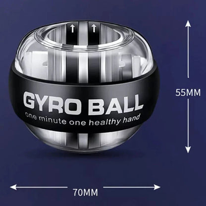 LED Wrist Ball Trainer Gyroscope Bal Relax Muscle Power Gyro Arm Hand Exerciser Ausie Sales
