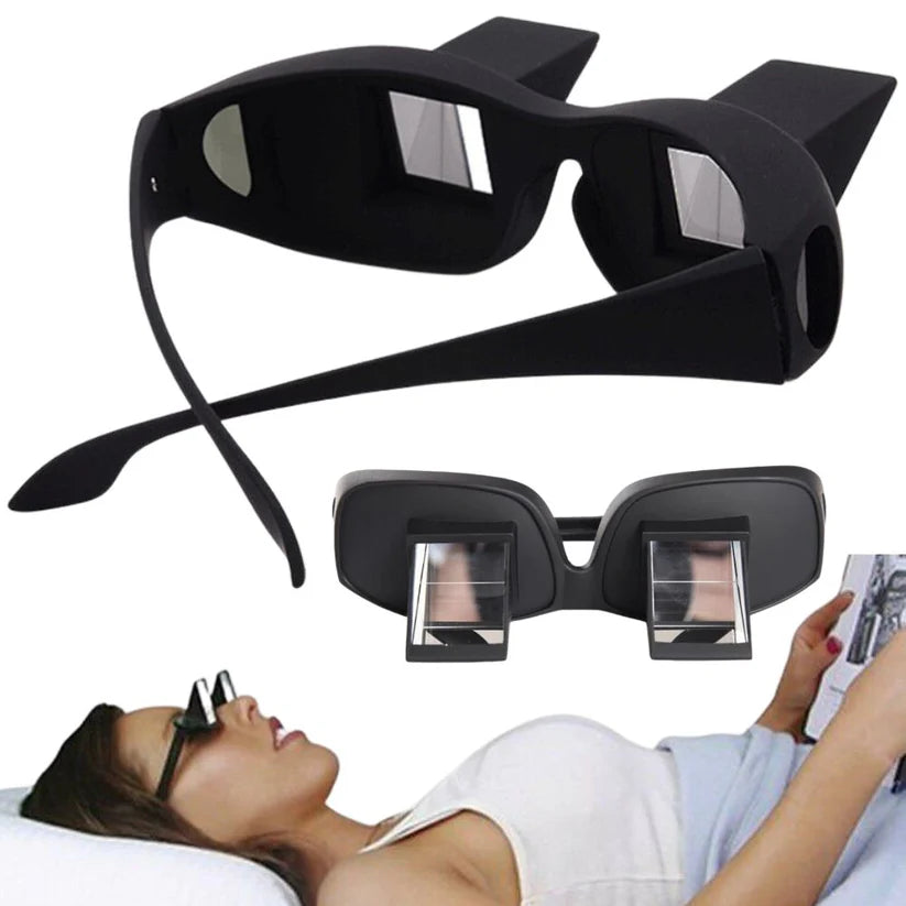 Lazy Glasses On Bed Lie Periscope Creative View Horizontal Reading Watching TV HG - Ausie Sales