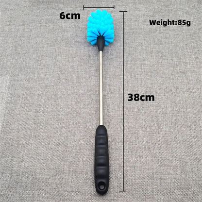 Long Handle Water Bottle Brush Kitchen Flexible Cleaning Baby Bottles Jars Ausie Sales