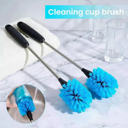 Long Handle Water Bottle Brush Kitchen Flexible Cleaning Baby Bottles Jars Ausie Sales