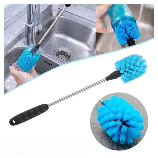 Long Handle Water Bottle Brush Kitchen Flexible Cleaning Baby Bottles Jars Ausie Sales