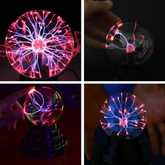 Magic Plasma Ball Electric Touch USB 14cm Lamp Globe Night Light Glass Lighting Ausie Sales