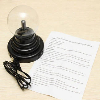 Magic Plasma Ball Electric Touch USB 14cm Lamp Globe Night Light Glass Lighting Ausie Sales