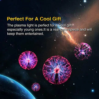 Magic Plasma Ball Electric Touch USB 14cm Lamp Globe Night Light Glass Lighting Ausie Sales