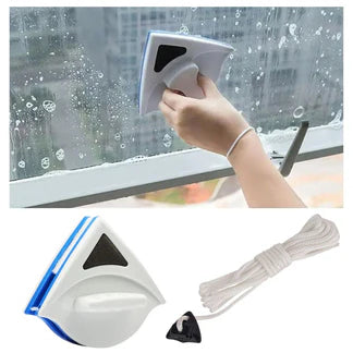 Magnetic Double Side Window Glass Wiper Cleaner Surface Cleaning Brush Car Tool Ausie Sales