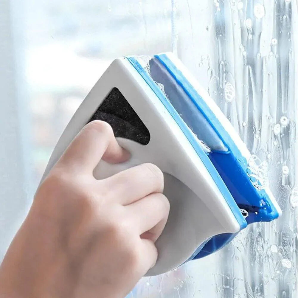 Magnetic Double Side Window Glass Wiper Cleaner Surface Cleaning Brush Car Tool Ausie Sales