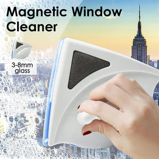 Magnetic Double Side Window Glass Wiper Cleaner Surface Cleaning Brush Car Tool Ausie Sales
