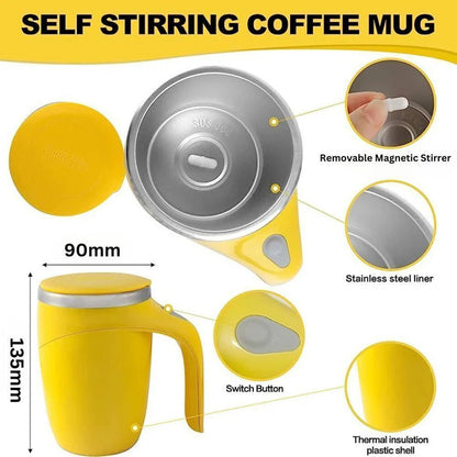 Magnetic Electric Rechargeable Automatic Self Stirring Mixing Mug Cup My Store