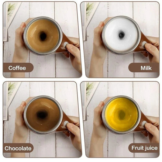 Magnetic Electric Rechargeable Automatic Self Stirring Mixing Mug Cup My Store