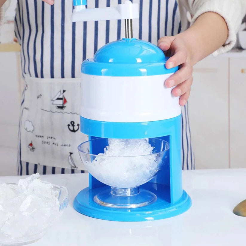 Manual Ice Machine Crusher Shaver Shredding Snow Cone Maker Create Drink Tool Ausie Sales