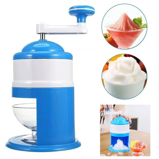 Manual Ice Machine Crusher Shaver Shredding Snow Cone Maker Create Drink Tool Ausie Sales