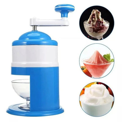 Manual Ice Machine Crusher Shaver Shredding Snow Cone Maker Create Drink Tool Ausie Sales