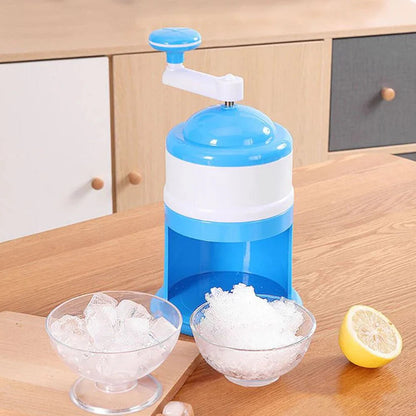 Manual Ice Machine Crusher Shaver Shredding Snow Cone Maker Create Drink Tool Ausie Sales