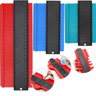 Marking Tool Contour Gauge Plastic Profile Copier Measure Shape Gauge Wood Marking Ausie Sales