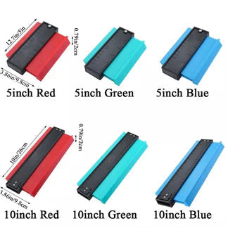 Marking Tool Contour Gauge Plastic Profile Copier Measure Shape Gauge Wood Marking Ausie Sales