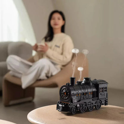 Mini Train Aroma Essential Oil Diffuser Air Humidifier with Light For Home/Office Ausie Sales