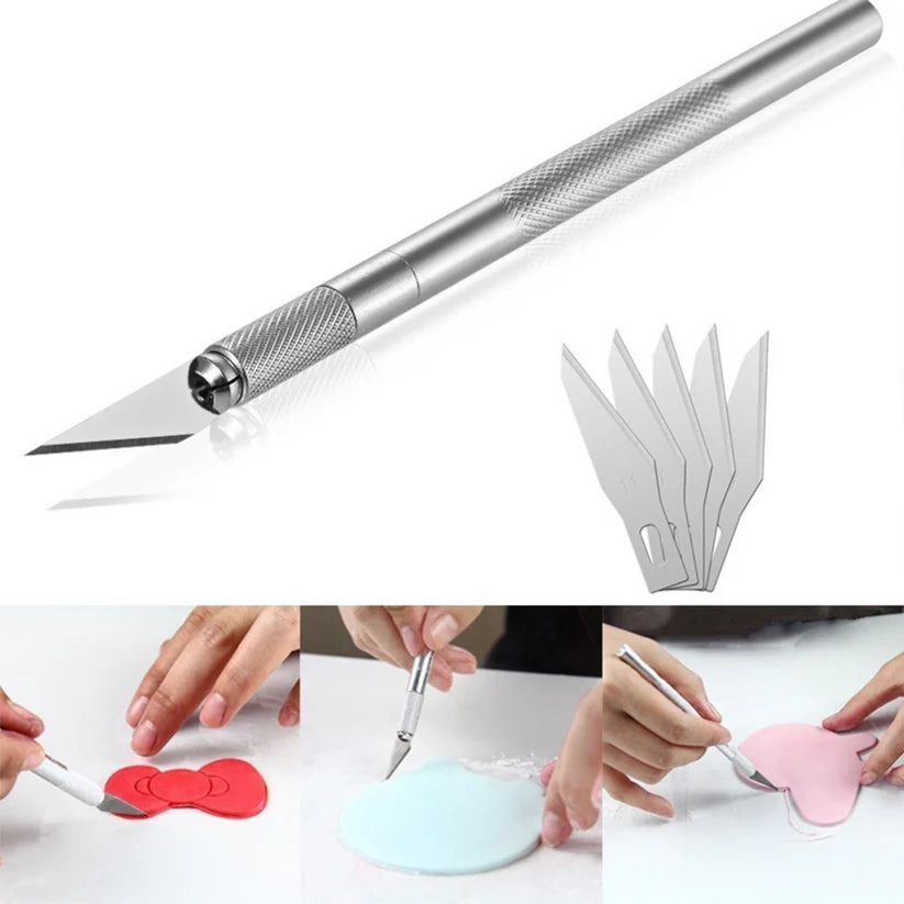Model Hobby Cutting Precision #11 Blade Crafts Art Knife Exacto Razor Cutter Ausie Sales