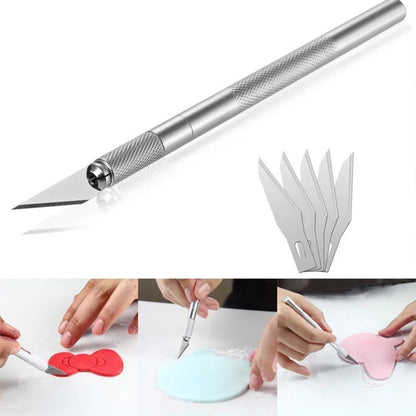 Model Hobby Cutting Precision #11 Blade Crafts Art Knife Exacto Razor Cutter Ausie Sales