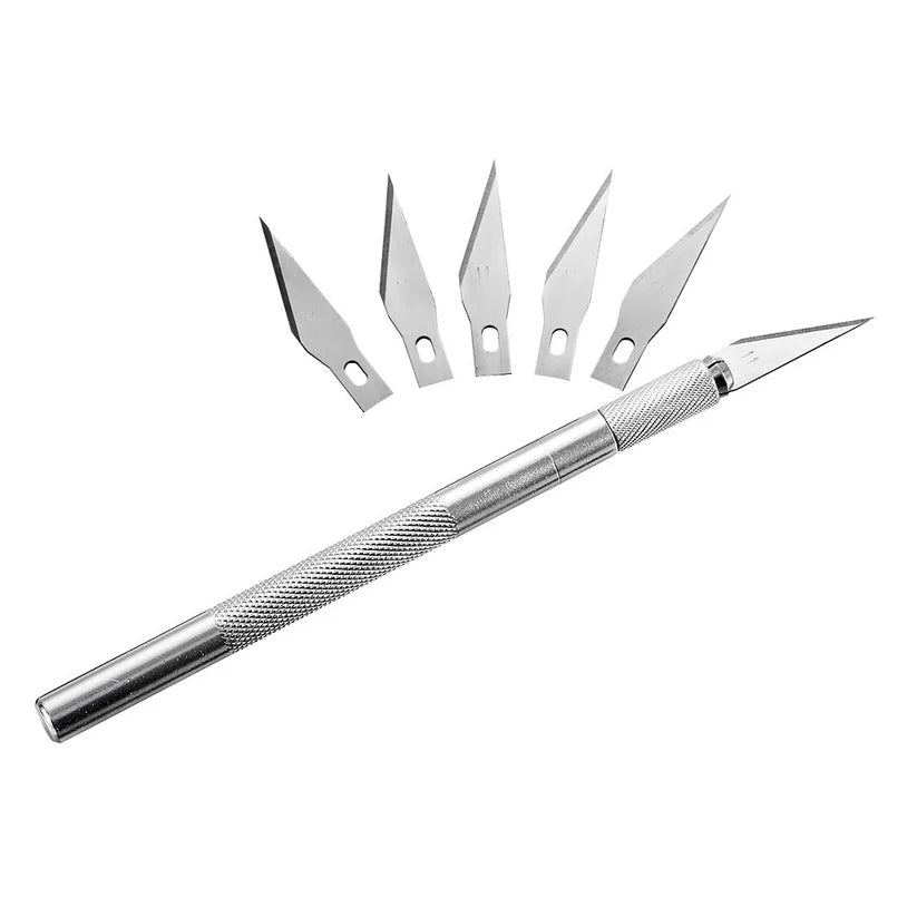 Model Hobby Cutting Precision #11 Blade Crafts Art Knife Exacto Razor Cutter Ausie Sales