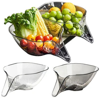 Multi-Functional Drain Basket Kitchen Sink Basket Drainage Basket Funnel Ausie Sales