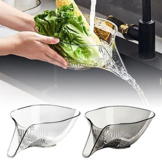 Multi-Functional Drain Basket Kitchen Sink Basket Drainage Basket Funnel Ausie Sales