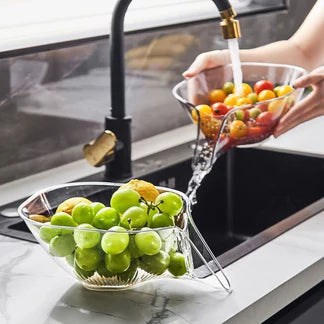 Multi-Functional Drain Basket Kitchen Sink Basket Drainage Basket Funnel Ausie Sales