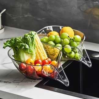 Multi-Functional Drain Basket Kitchen Sink Basket Drainage Basket Funnel Ausie Sales