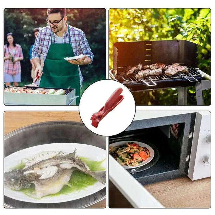 Anti-Scald Bowl Holder Clip for Kitchen Silicone Non-Slip Multi-Purpose - Ausie Sales