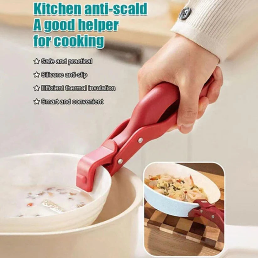 Anti-Scald Bowl Holder Clip for Kitchen Silicone Non-Slip Multi-Purpose - Ausie Sales