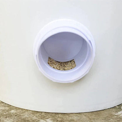 Chicken Feeder Poultry Pro Feeder DIY Port PVC Gravity Fed Ausie Sales