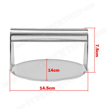 No-Rust Burger Press Meat Smasher Hamburger Steak for Griddle Accessory BBQ Home Ausie Sales