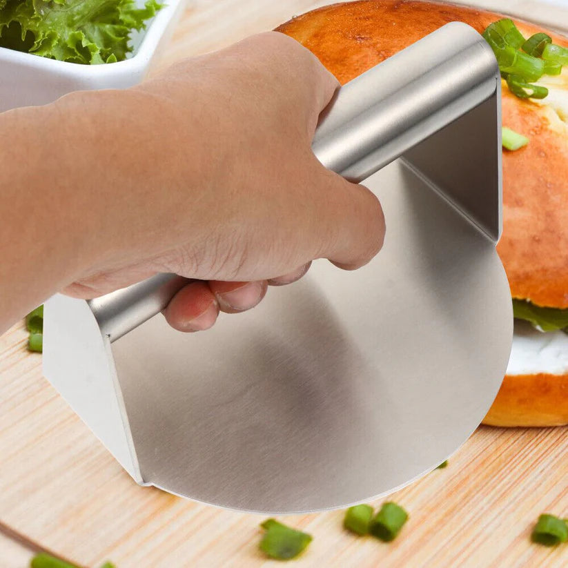 No-Rust Burger Press Meat Smasher Hamburger Steak for Griddle Accessory BBQ Home Ausie Sales