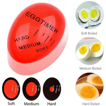 Perfect Boiled Eggs Colour Changing Egg Timer By Temperature Kitchen Helper Tool Ausie Sales