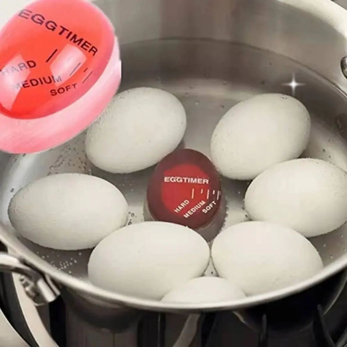 Perfect Boiled Eggs Colour Changing Egg Timer By Temperature Kitchen Helper Tool Ausie Sales
