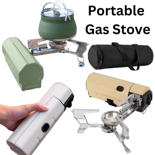Portable Butane Stove Foldable 2600W Camping Stove Outdoor Cooking Gas Stove Ausie Sales