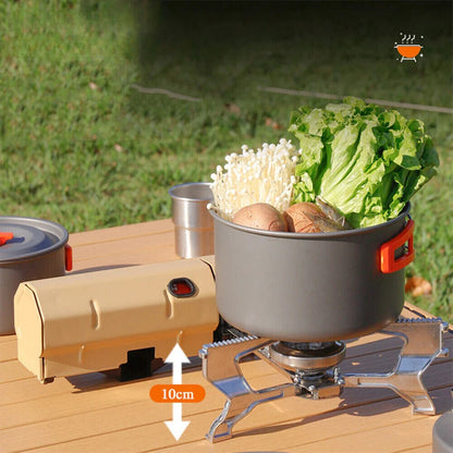 Portable Butane Stove Foldable 2600W Camping Stove Outdoor Cooking Gas Stove Ausie Sales