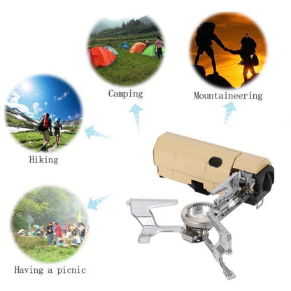 Portable Butane Stove Foldable 2600W Camping Stove Outdoor Cooking Gas Stove Ausie Sales