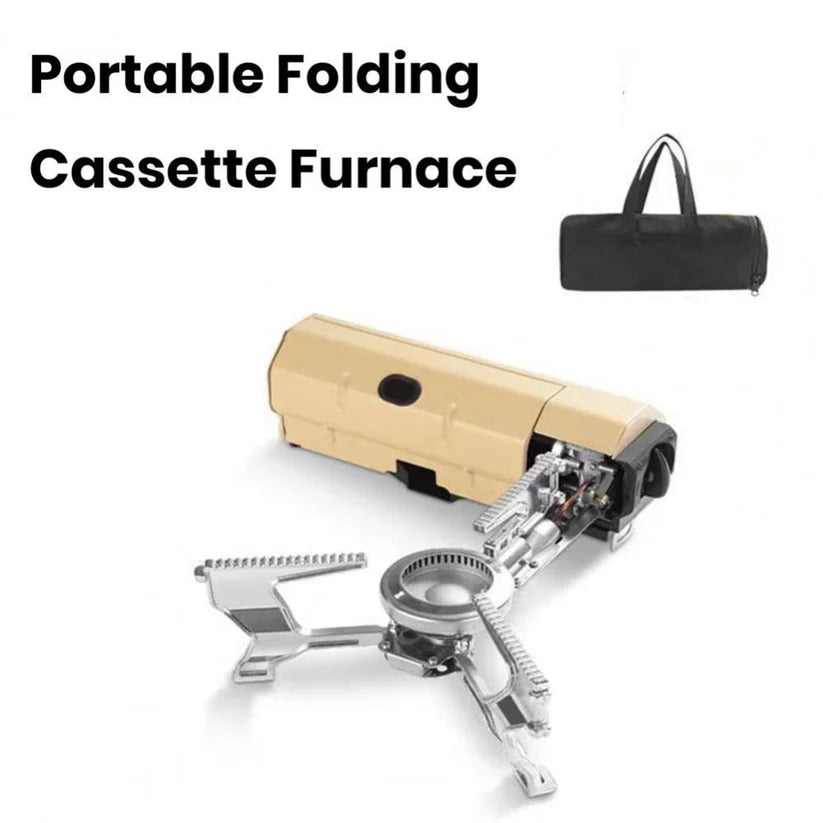 Portable Butane Stove Foldable 2600W Camping Stove Outdoor Cooking Gas Stove Ausie Sales