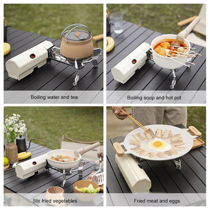 Portable Butane Stove Foldable 2600W Camping Stove Outdoor Cooking Gas Stove Ausie Sales