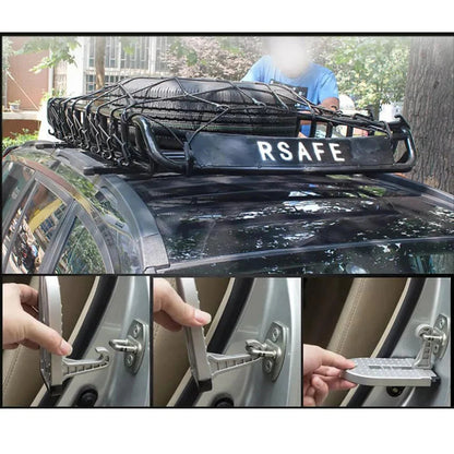 Portable Car Hook Step Ladder Latch Door Folding Foot Pedal Truck SUV Jeep Ausie Sales