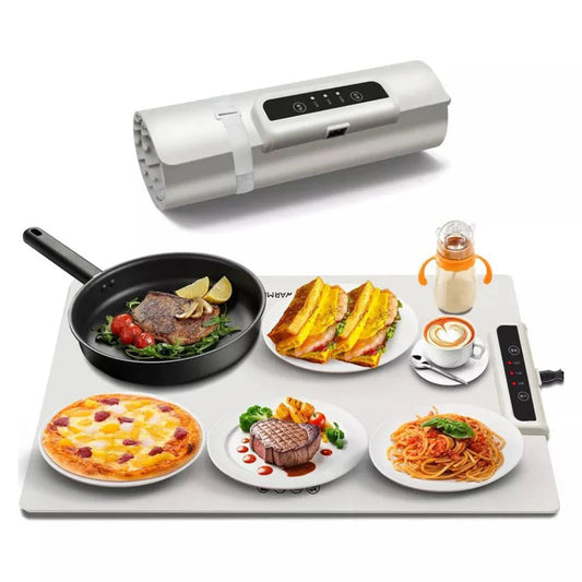Portable Food Warming Mat Roll Up Heating Mat for Daily Use Party Gatherings Ausie Sales