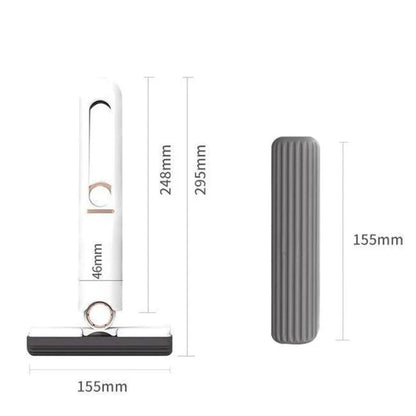 Portable Mini Mop Self-Squeeze Wet Hand Free Home Window Cleaner Tools Ausie Sales