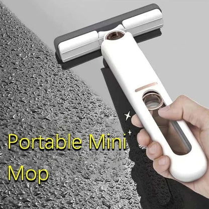 Portable Mini Mop Self-Squeeze Wet Hand Free Home Window Cleaner Tools Ausie Sales