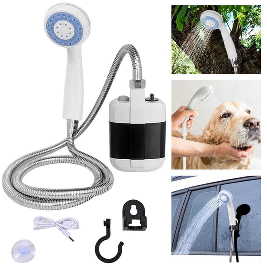 Portable Rechargeable Shower Pump Mobile Camping USB Electric Shower Outdoor Ausie Sales