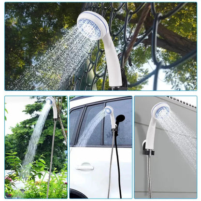 Portable Rechargeable Shower Pump Mobile Camping USB Electric Shower Outdoor Ausie Sales