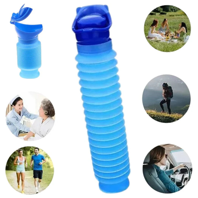 Portable Travel Pee Bottle Camping Urinal Female Male Emergency Kit Car Toilet Ausie Sales