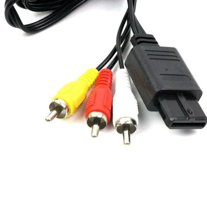Power Supply Adapter Pack For N64 Nintendo 64 + PAL AV RCA Cable AU Plug My Store