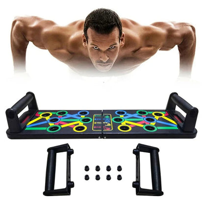Push Up Board Rack Bar Grip Handle Gym Workout Fitness Stand Band Muscle Train My Store